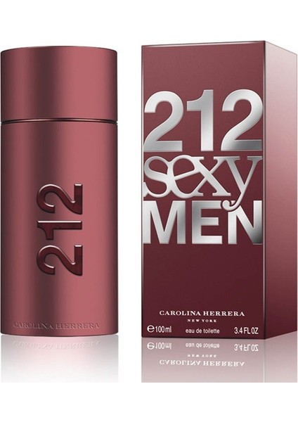 Carolina Herrera 212 Sexy EDT Çiçeksi Erkek Parfüm 100 ml Carolina Herrera 212 Sexy Edt Erkek Parfüm 100 Ml - Görsel 1